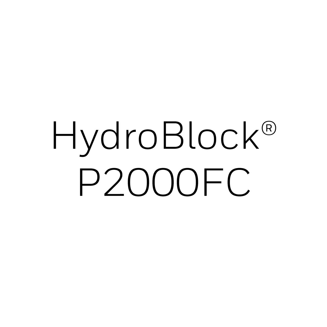 HydroBlock P2000FC