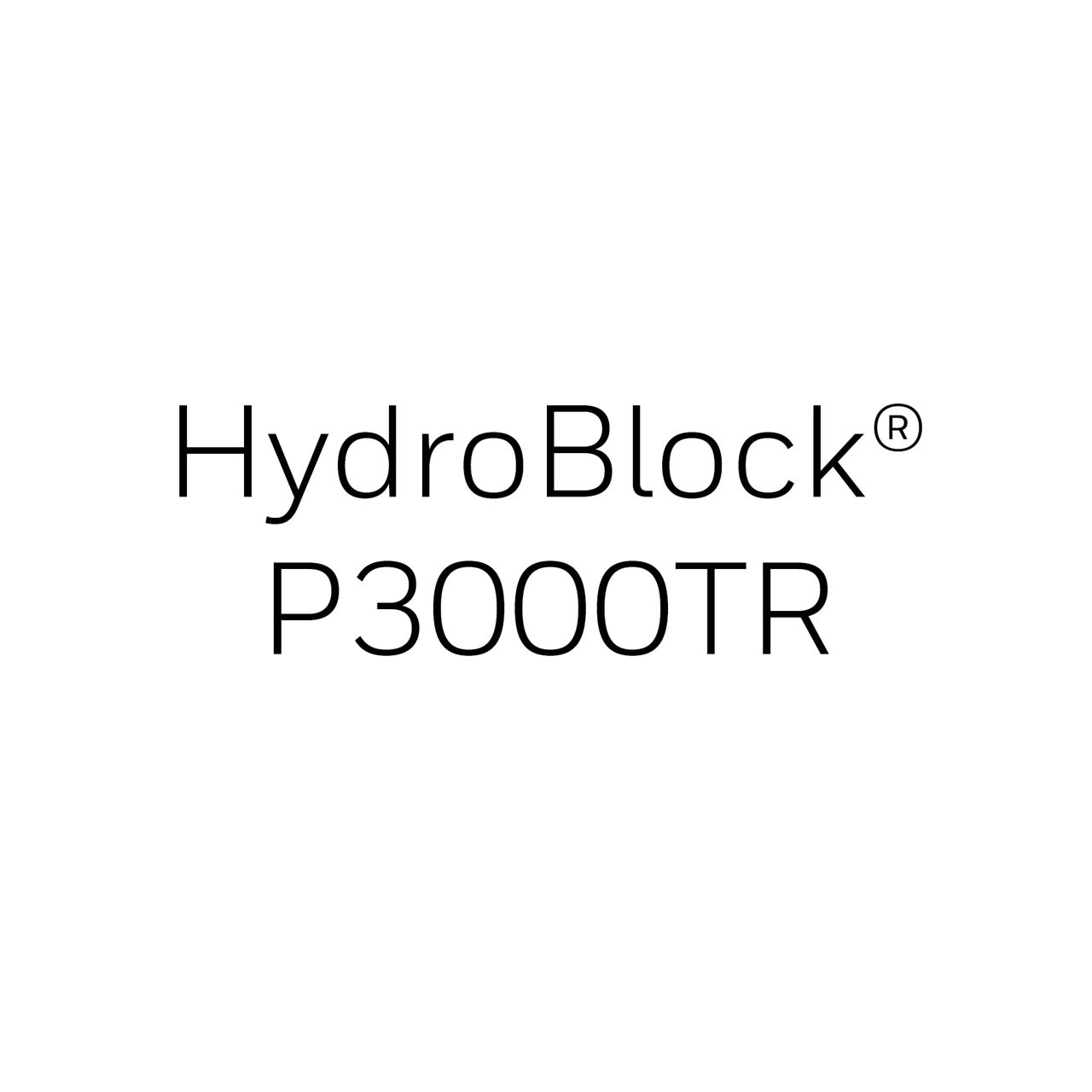 HydroBlock P3000TR