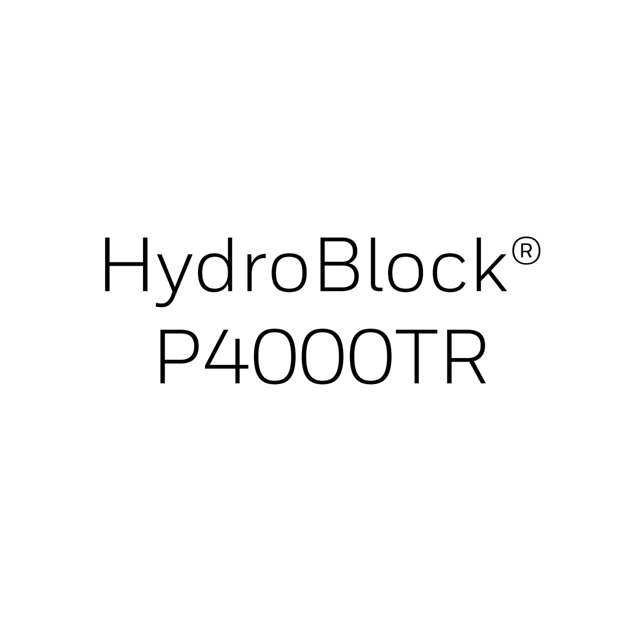 HydroBlock P4000TR
